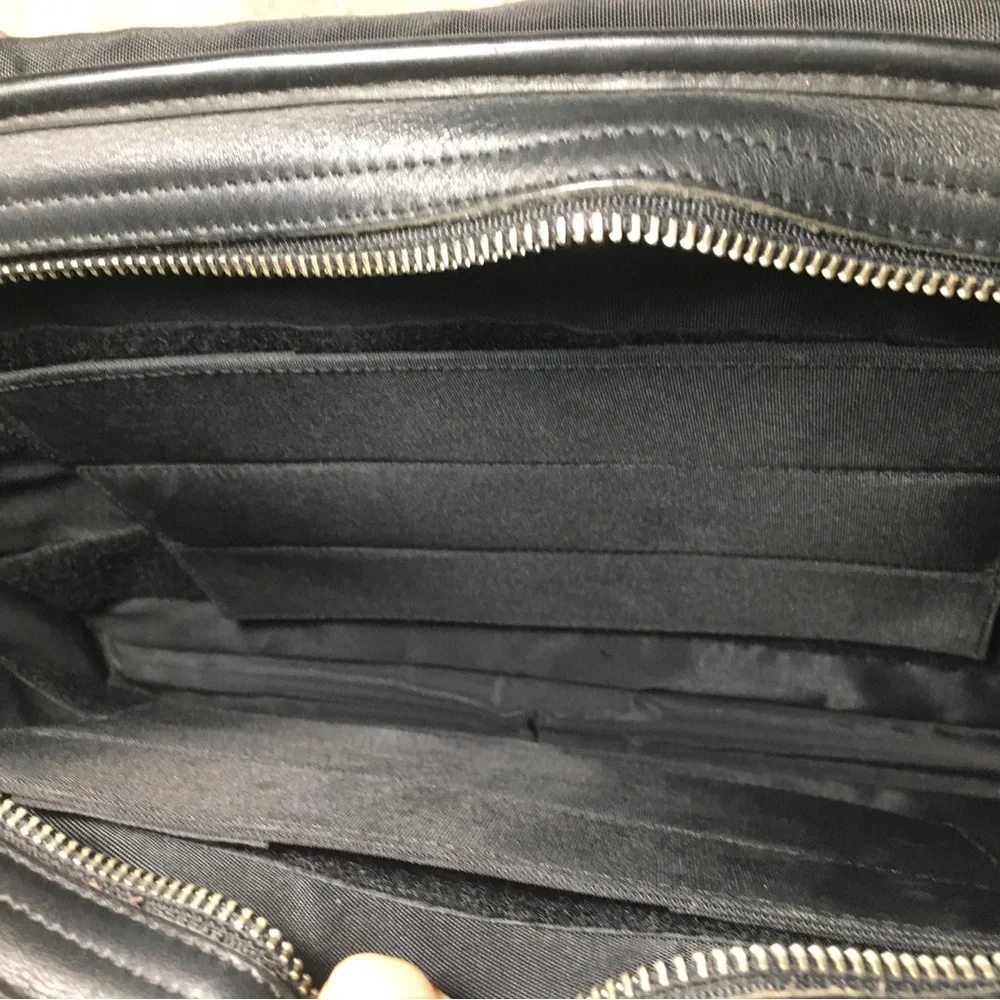 Coach 2Way Thompson Leather Executive Briefcase Laptop Computer Shoulder Bag